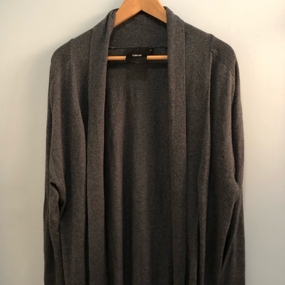 ASOS heather grey cardigan shrug - Picture 3 of 7
